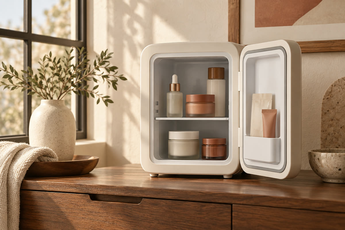 How to Choose a Skincare Fridge Without Wasting Space